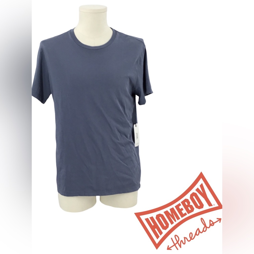#5 LIVE Bloomingdale's Blue Short Sleeve Tee